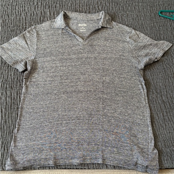 Michael Kors Other - Michael Kors Gray Heather Polo Shirt